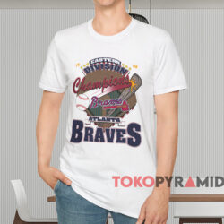 Atlanta Braves 1995 Eastern Division Champions Shirt White T shirt