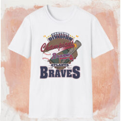 Atlanta Braves 1995 Eastern Division Champions Shirt White T shirt