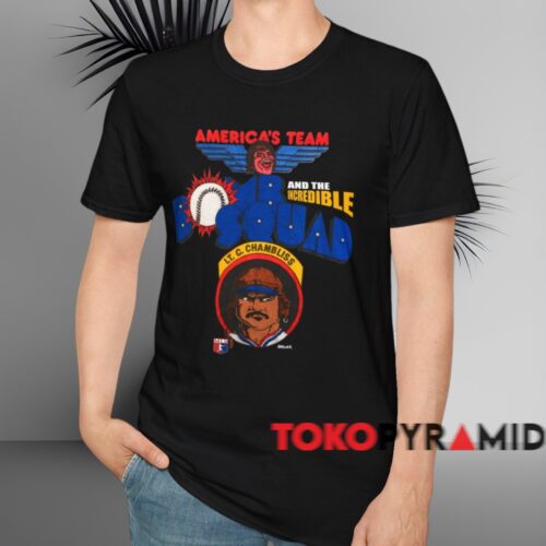 Atlanta Braves Chris Chambliss Cartoon Shirt Black T shirt