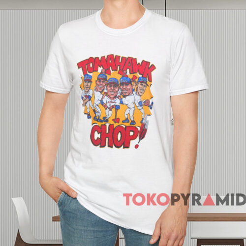 Atlanta Braves Tomahawk Chop Caricature Shirt White T shirt Atlanta Braves Tomahawk Chop Caricature Shirt White T shirt