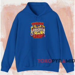 Atlanta Braves Tomahawk Chop Shirt Blue Hoodie