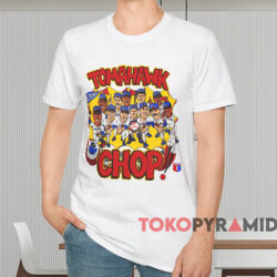 Atlanta Braves Tomahawk Chop Shirt White T shirt
