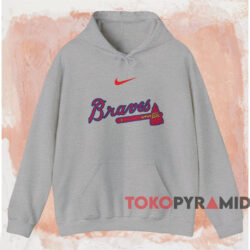 Atlanta Braves Wordmark Legend Shirt 2 Atlanta Braves Wordmark Legend Shirt Grey Hoodie