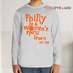 Aubrey Plaza Philly Is A Women's Sports Town Long sleeved