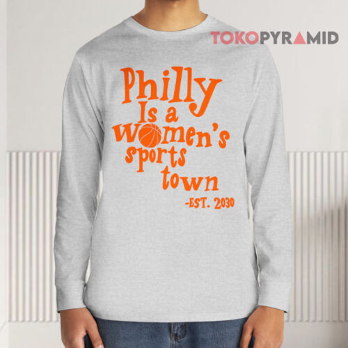 Aubrey Plaza Philly Is A Women's Sports Town Long sleeved Aubrey Plaza Philly Is A Women's Sports Town Long sleeved