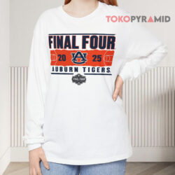 Auburn Tigers 2025 Ncaa Basketball Final Four Long sleeved