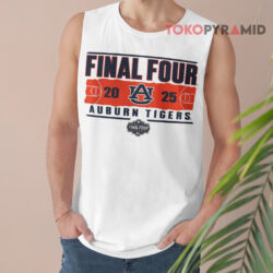 Auburn Tigers 2025 Ncaa Basketball Final Four Tank Top