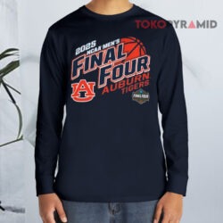 Auburn Tigers Champion 2025 Ncaa Men's Final Four Long sleeved