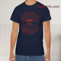Auburn Tigers Football Shirt 4 Auburn Tigers Football Navy T shirt