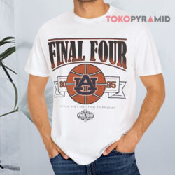 Auburn Tigers Ncaa Final Four Basketball 2025 White T shirt