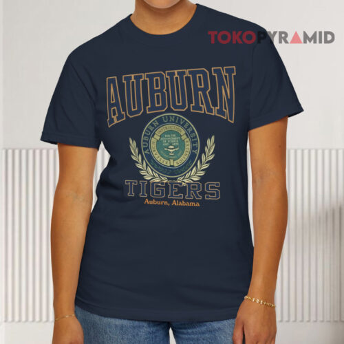 Auburn University Auburn Tigers Navy T shirt