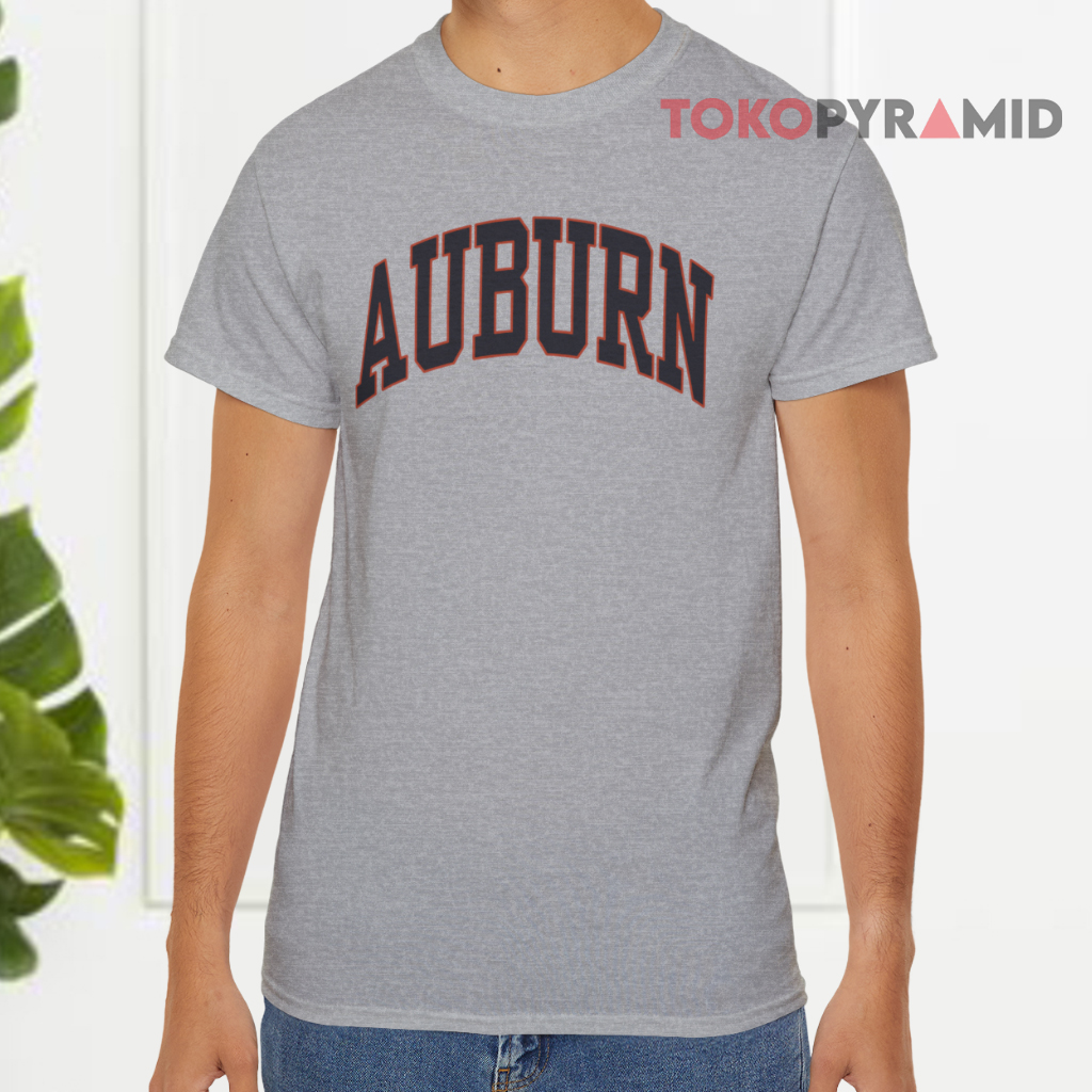 Auburn University Vintage Grey T shirt Auburn University Vintage Grey T shirt