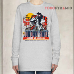 Auburn vs. Alabama It's Always Low Tide At Jordan-Hare Shirt 3 Auburn Vs Alabama At Jordan hare Long sleeved