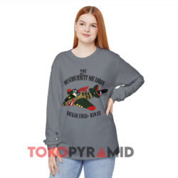 B Kliban 21st Mouserschmitt Squadron Dark Grey Long sleeved