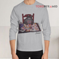 B Kliban The Cat Painting Hawaii Long sleeved