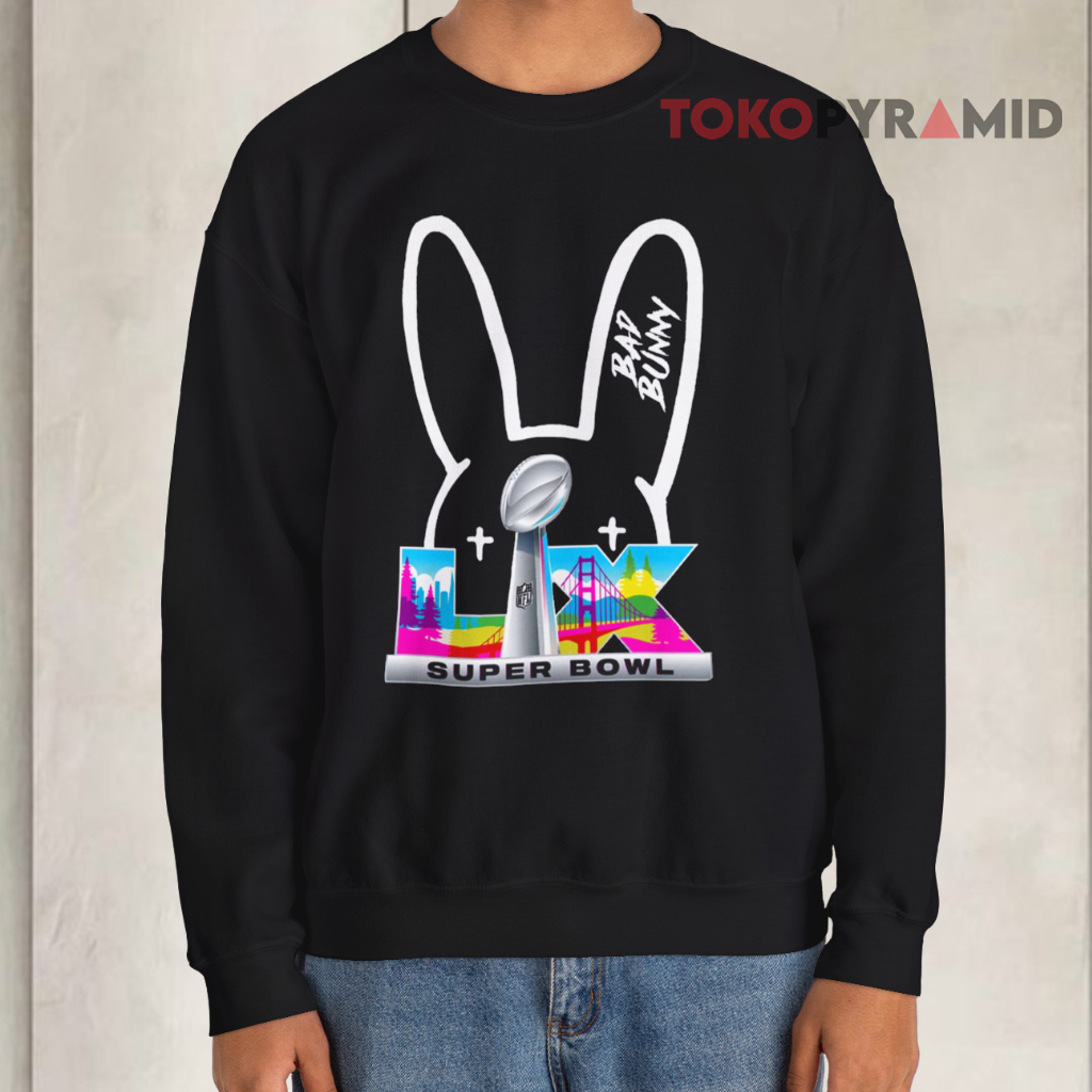 Bad Bunny X Nfl Super Bowl Lix Sweatshirt Bad Bunny X Nfl Super Bowl Lix Sweatshirt