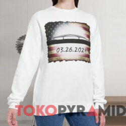 Baltimore Bridge Strong Shirt Francis Scott Key Bridge Shirt 3 Baltimore Bridge Strong Shirt Francis Scott Key Bridge Shirt White Sweatshirt