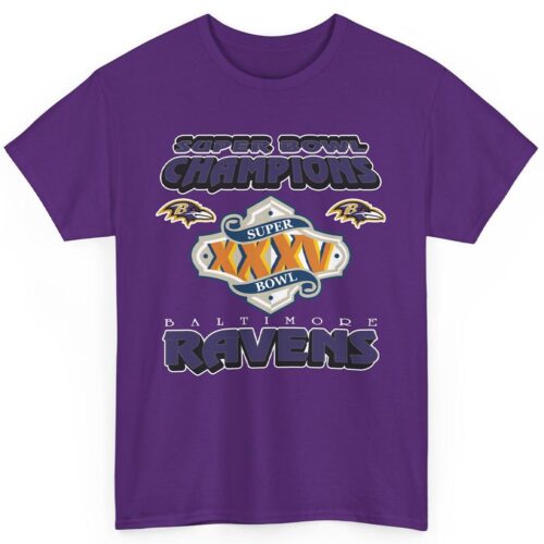 Baltimore Ravens Super Bowl XXXV Shirt Baltimore Ravens Super Bowl XXXV Shirt