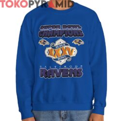 Baltimore Ravens Super Bowl XXXV Shirt 3 Baltimore Ravens Super Bowl XXXV Shirt