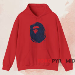 Bape 30th Anniv T shirt Red Hoodie