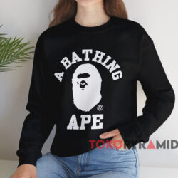 BAPE A Bathing Ape T-shirt 3 Bape A Bathing Ape T shirt Black Sweatshirt