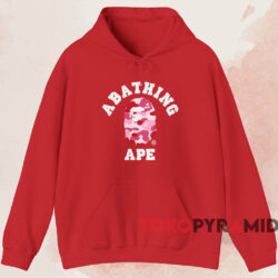 Bape Abc Camo College T-shirt 2 Bape Abc Camo College T shirt Red Hoodie