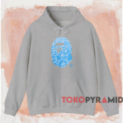 Bape Abc Sea Surface Camo Ape Head Shirt 2 Bape Abc Sea Surface Camo Ape Head Shirt Grey Hoodie