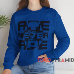 Bape Ape Shall Never Kill Ape T shirt Blue Sweatshirt