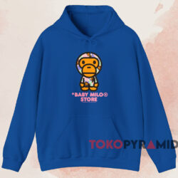 BAPE Baby Milo Store T-shirt 2 Bape Baby Milo Store T shirt Blue Hoodie