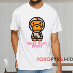 Bape Baby Milo Store T shirt White T shirt