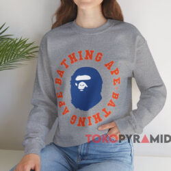 Bape Bathing Ape T-shirt 4 Bape Bathing Ape T shirt Grey Sweatshirt