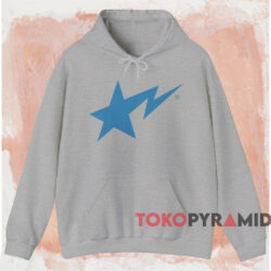 Bape Sta Logo T-shirt 2 Bape Sta Logo T shirt Grey Hoodie