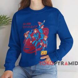 BAPE x Saint Mxxxxxx Squadron T-shirt 4 Bape X Saint Mxxxxxx Squadron T shirt Blue Sweatshirt