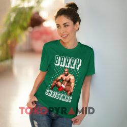 Barry Wood Merchandise Ugly Christmas Sweatshirt 3 Barry Wood Merchandise Ugly Christmas Green T shirt