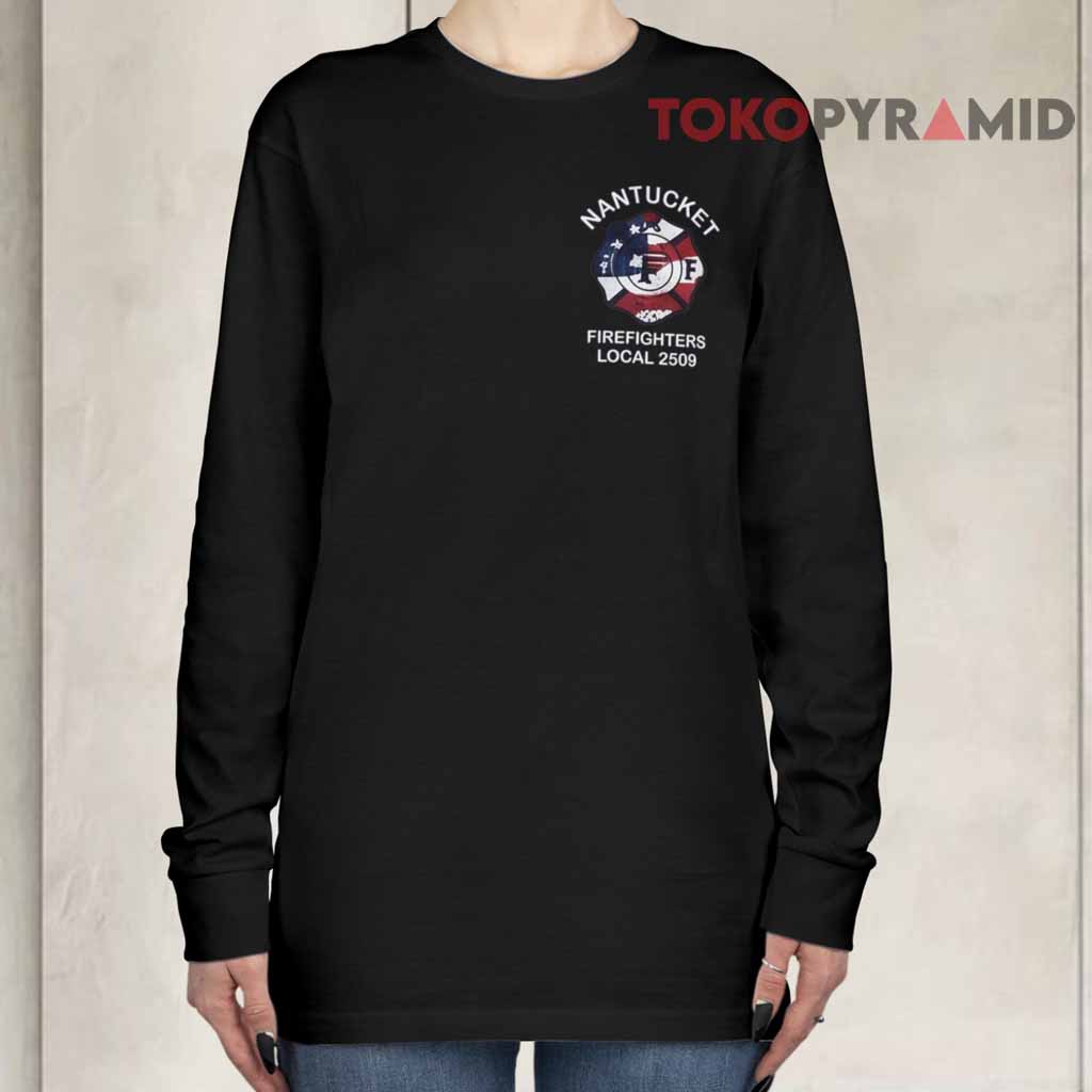 Barstool Big Ben Nantucket Firefighters Local 2509 Long sleeved Barstool Big Ben Nantucket Firefighters Local 2509 Long sleeved