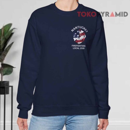 Barstool Big Ben Nantucket Firefighters Local 2509 Sweatshirt Barstool Big Ben Nantucket Firefighters Local 2509 Sweatshirt