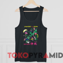 Bart Simpson In Japan Okinawa T-shirt 4 Bart Simpson In Japan Okinawa T shirt Black TankTop