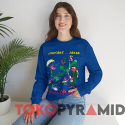 Bart Simpson In Japan Okinawa T-shirt 2 Bart Simpson In Japan Okinawa T shirt Blue Sweatshirt