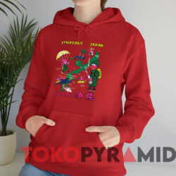 Bart Simpson In Japan Okinawa T-shirt 3 Bart Simpson In Japan Okinawa T shirt Red Hoodie