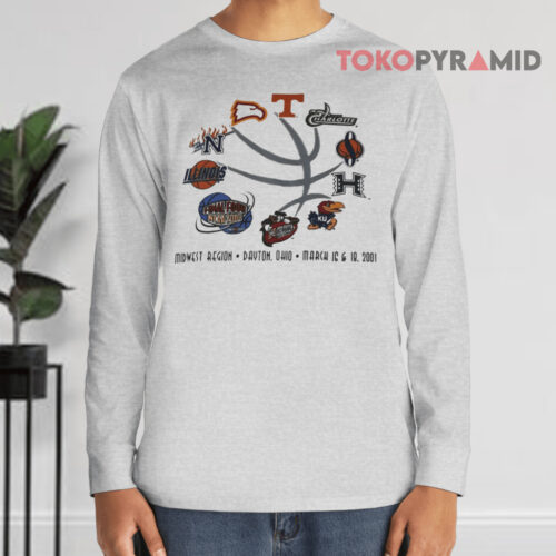 Basketball Ncaa 2001 Midwest Region Dayton Ohio Long sleeved