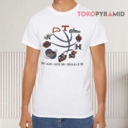 Basketball Ncaa 2001 Midwest Region Dayton Ohio White T shirt