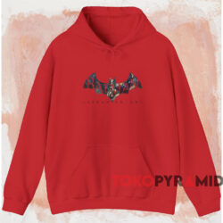 Batman Arkham Knight T-shirt 2 Batman Arkham Knight T shirt Red Hoodie