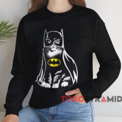 Batman Cat T-Shirt 3 Batman Cat T shirt Black Sweatshirt