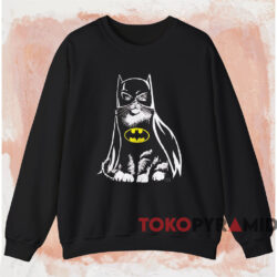 Batman Cat T-Shirt 4 Batman Cat T shirt Black Sweatshirt