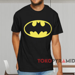 Batman Classic Logo T shirt Black T shirt