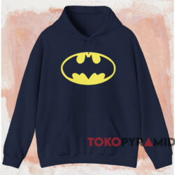 Batman Classic Logo T-Shirt 2 Batman Classic Logo T shirt Navy Hoodie