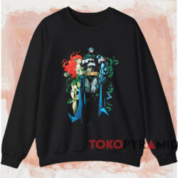 Batman Poison Ivy Catwoman T-shirt 3 Batman Poison Ivy Catwoman T shirt Black Sweatshirt
