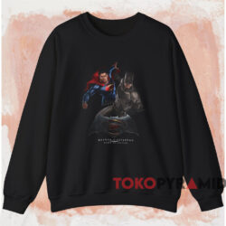 Batman v Superman Dawn Of Justice T-shirt 4 Batman V Superman Dawn Of Justice T shirt Black Sweatshirt