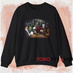 Batman Villains Poker T shirt Black Sweatshirt
