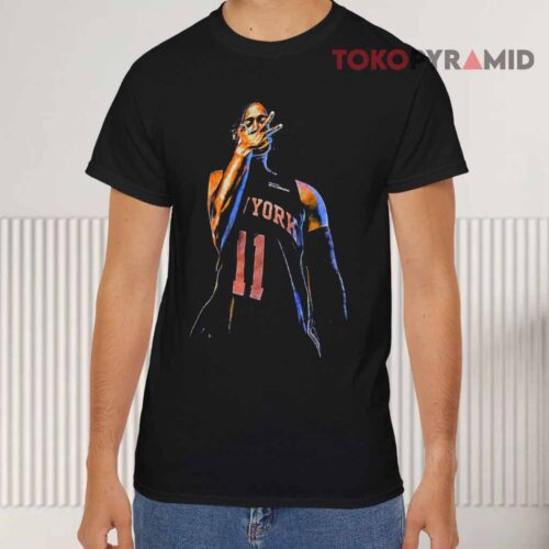 Ben Stiller Jalen Brunson Shirt 2026 Nba Finals Black T shirt